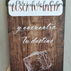 Cartel Busca tu Maleta