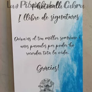 Cartel Photocall Catalán