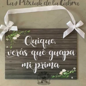 Cartel verás que guapa mi prima