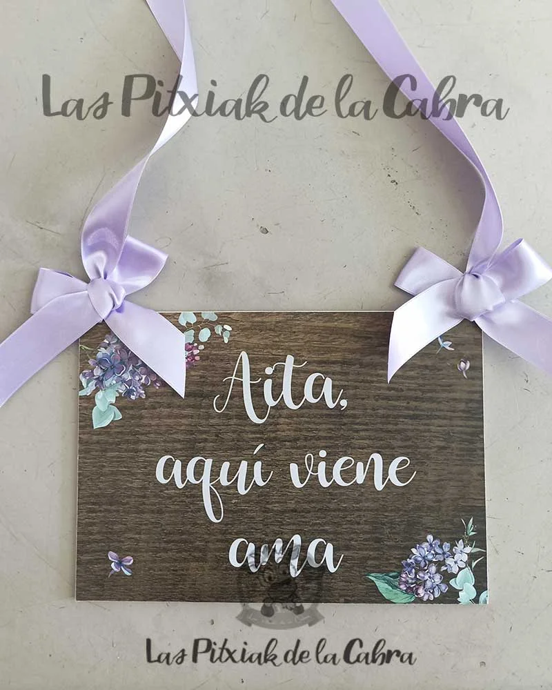 Cartel Adaptado talla XS Aita - Imagen 2