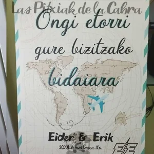 Bienvenida Viajero Euskera