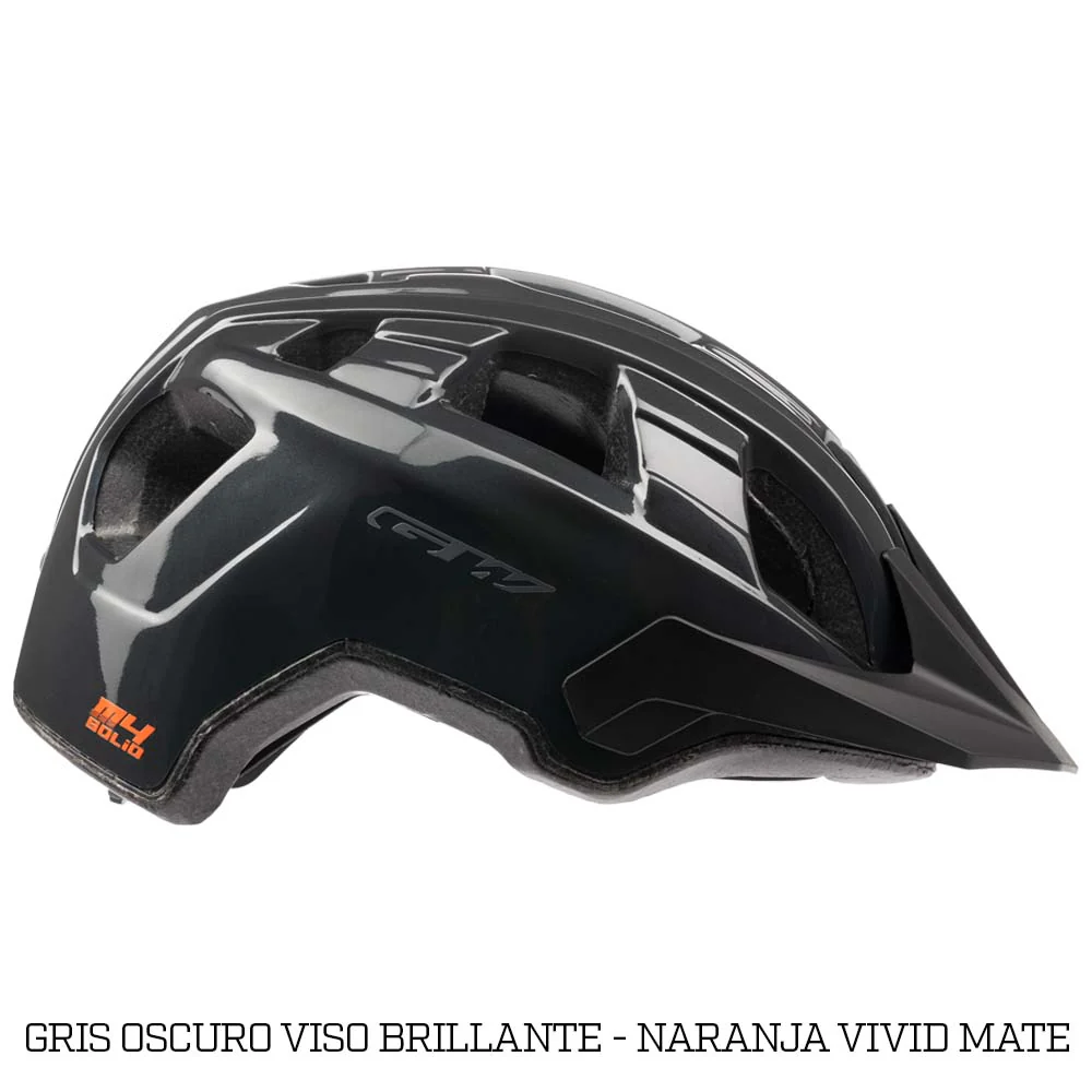 Casco MTB M4 Gris Oscuro - Imagen 2