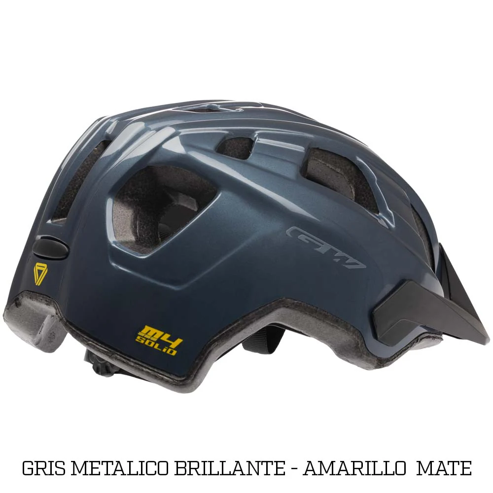 Casco MTB M4 Gris Metálico - Imagen 3