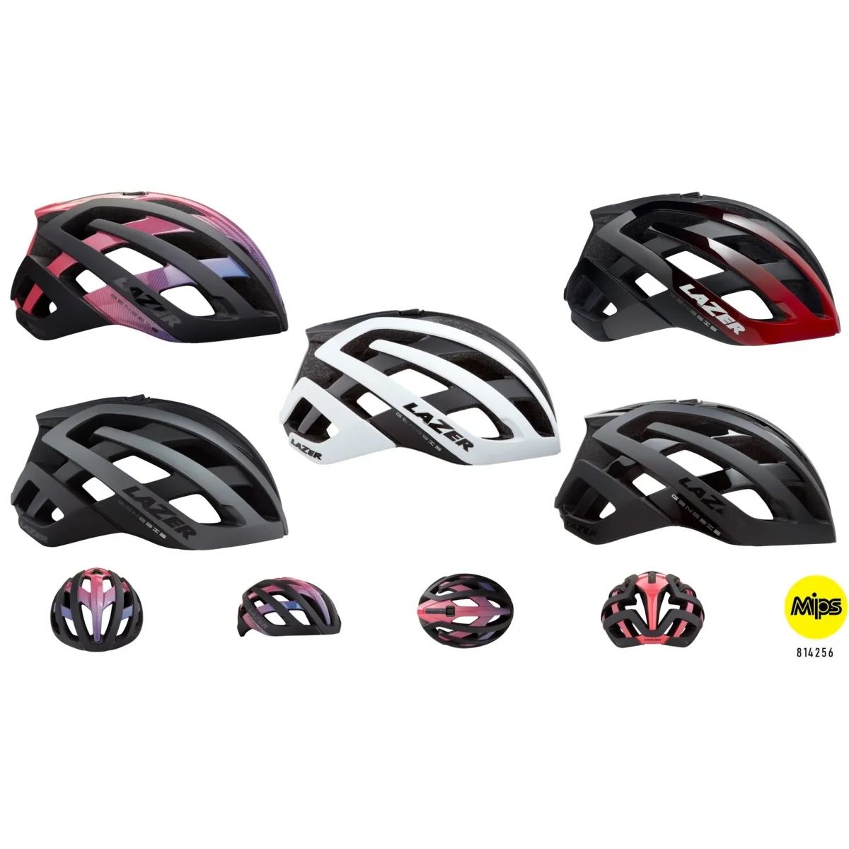 Casco Ruta Genesis Mips CE Lazer - Imagen 2