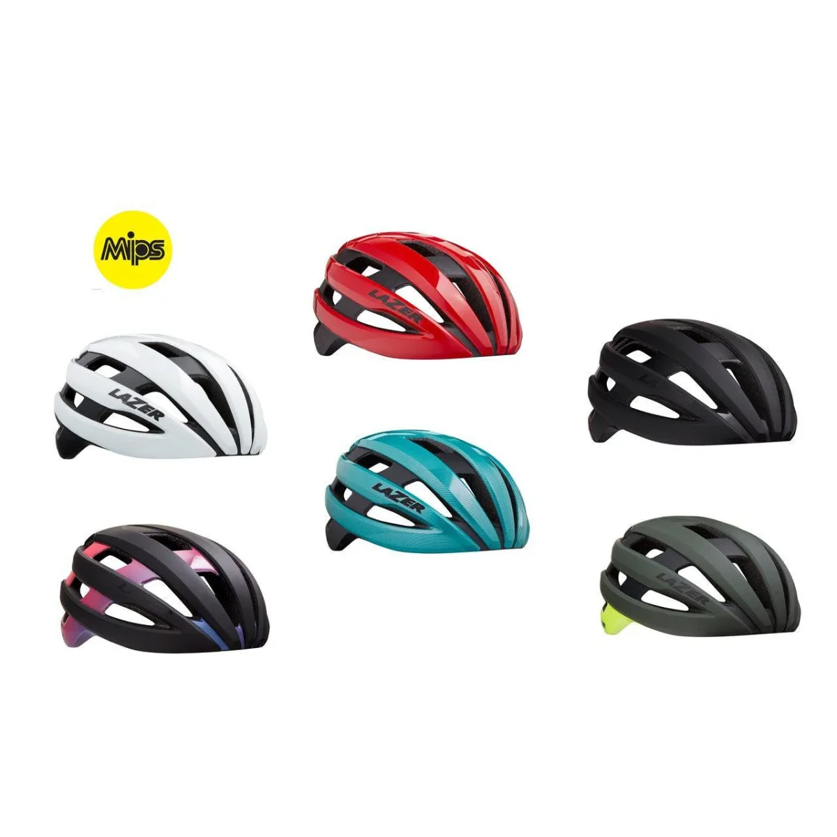 Casco Ruta Sphere Mips Lazer.