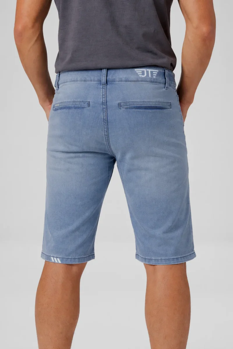 Pantalón Ciclismo Urbano Amsterdam Short Jeans Ble - Imagen 5