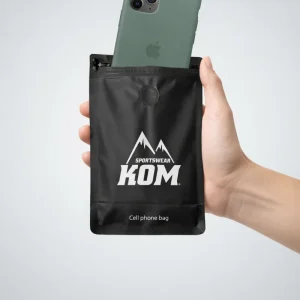 Estuche impermeable celular cierre ziploc ciclismo, running, motos,