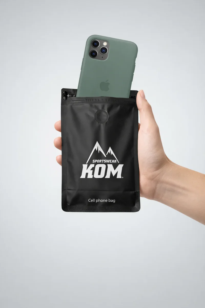 Estuche impermeable celular cierre ziploc ciclismo, running, motos,