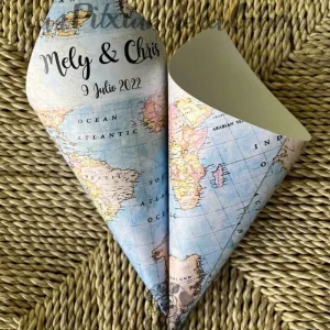 Conos montados boda viajera