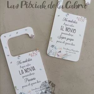 Cuelga Puertas Lourdes&Alejandro