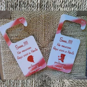 Cuelga Puertas Bella y Bestia