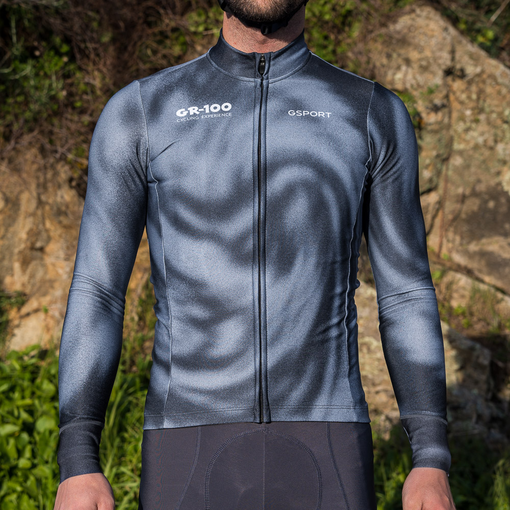 Maillot GR-100 GSPORT Aero Grafito Largo 2025 Unisex - Imagen 2