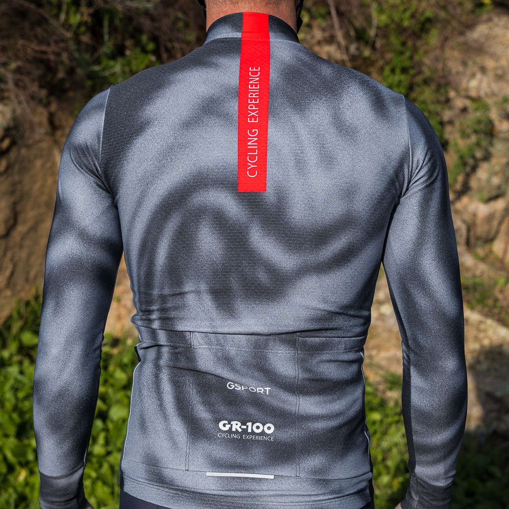 Maillot GR-100 GSPORT Aero Grafito Largo 2025 Unisex - Imagen 6