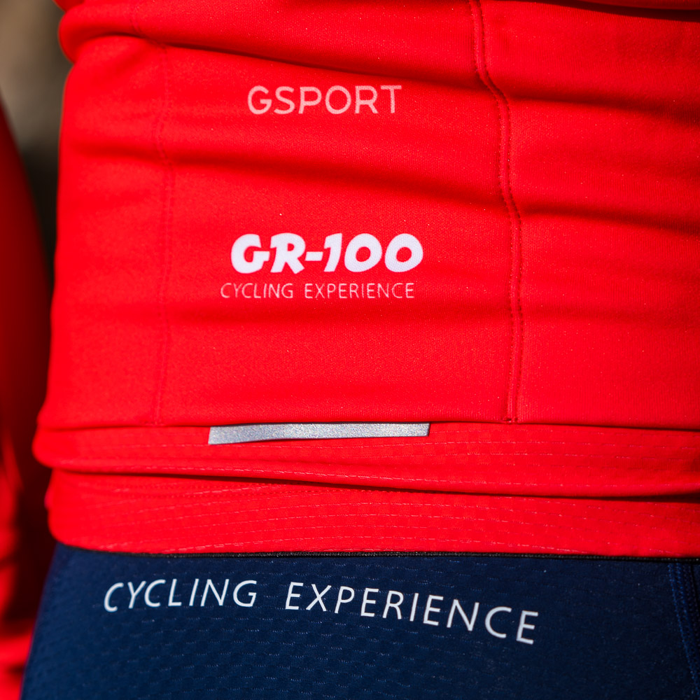 Maillot GR-100 GSPORT Aero Rojo Largo 2025 Unisex - Imagen 6