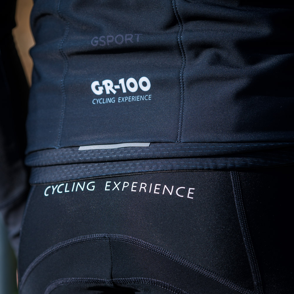 Maillot GR-100 GSPORT Aero Negro Largo 2025 Unisex - Imagen 8