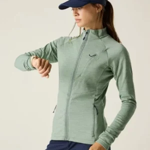 Dare2B Emerging III Stretch Midlayer  Glacier Green