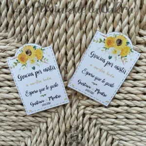 Etiquetas Gustavo&Montse