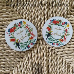 Etiquetas Helen&Alberto