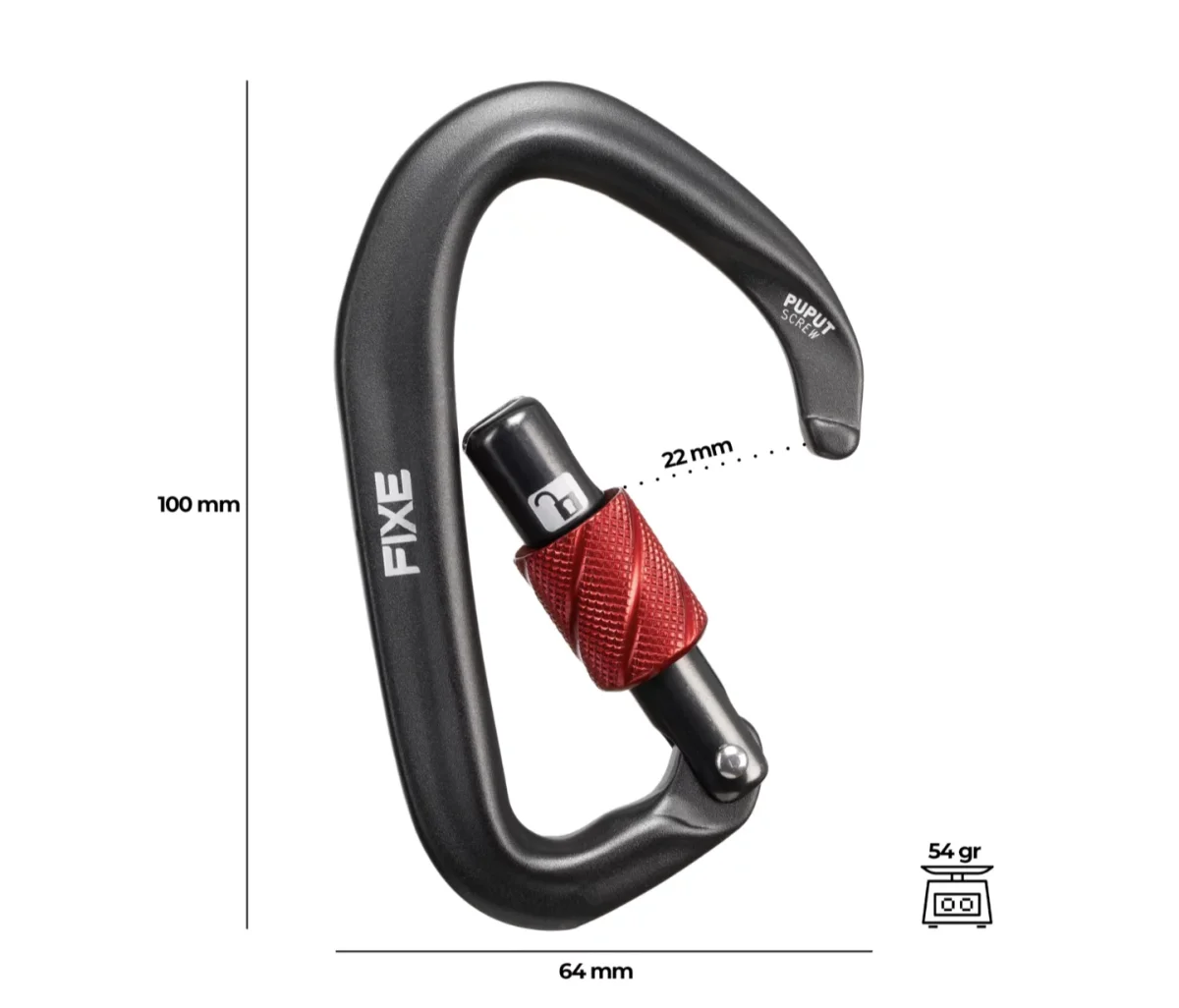 Fixe Mosquetón Puput Screw - Imagen 3