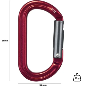 Fixe Mosquetón Auxiliar Xot
