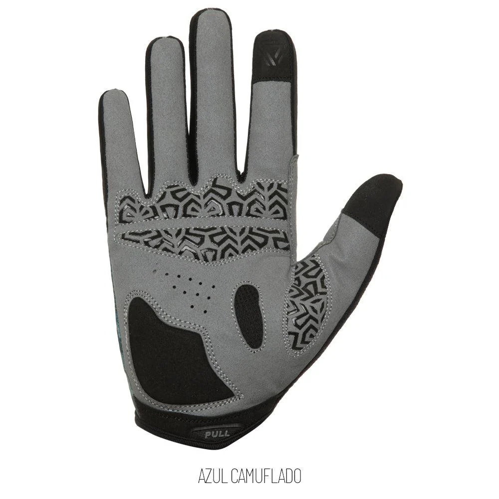 Guante Camo Full Azul - Imagen 3