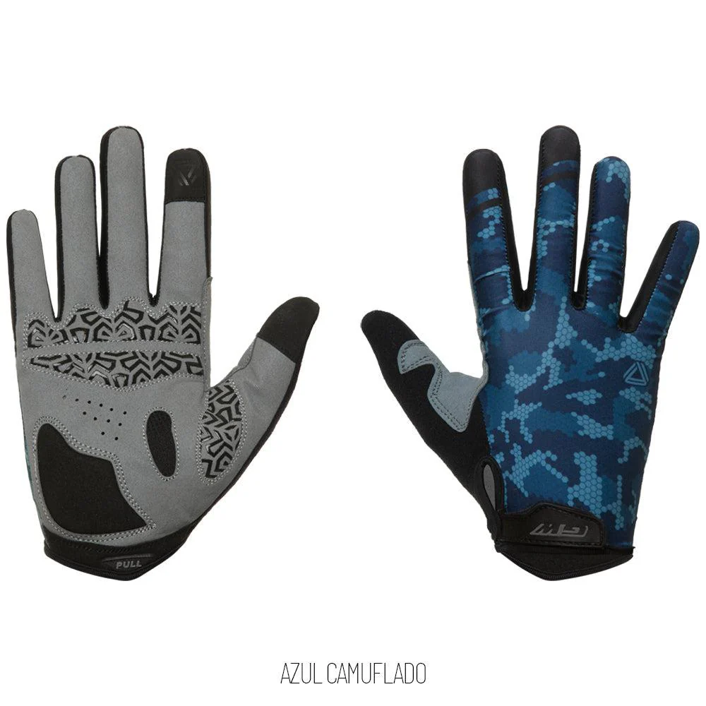 Guante Camo Full Azul - Imagen 4