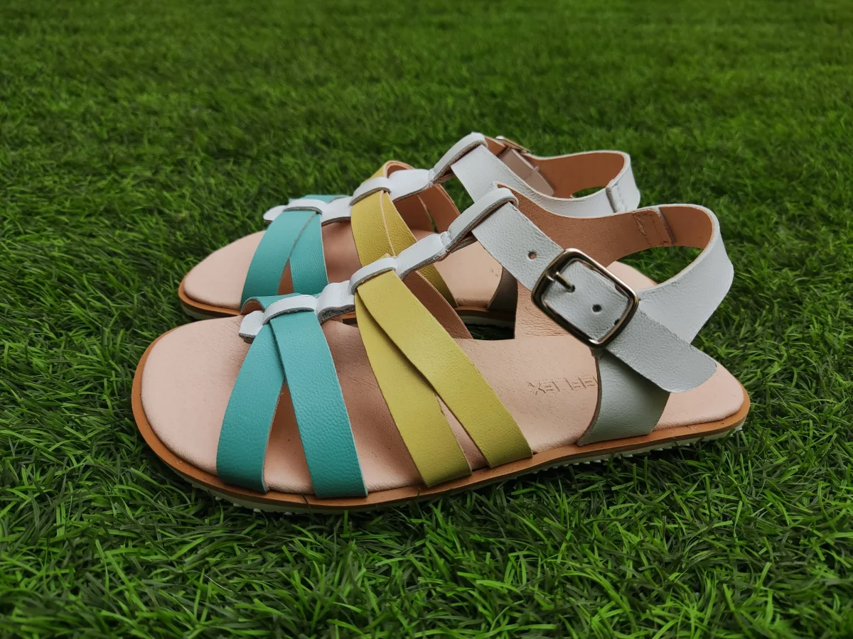 Coqueflex Sandalias 15281 Amarillo Azul - Imagen 4