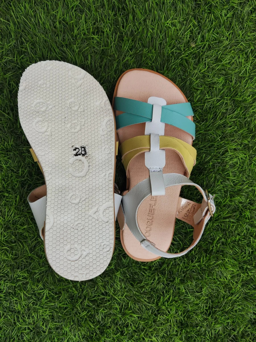 Coqueflex Sandalias 15281 Amarillo Azul - Imagen 8