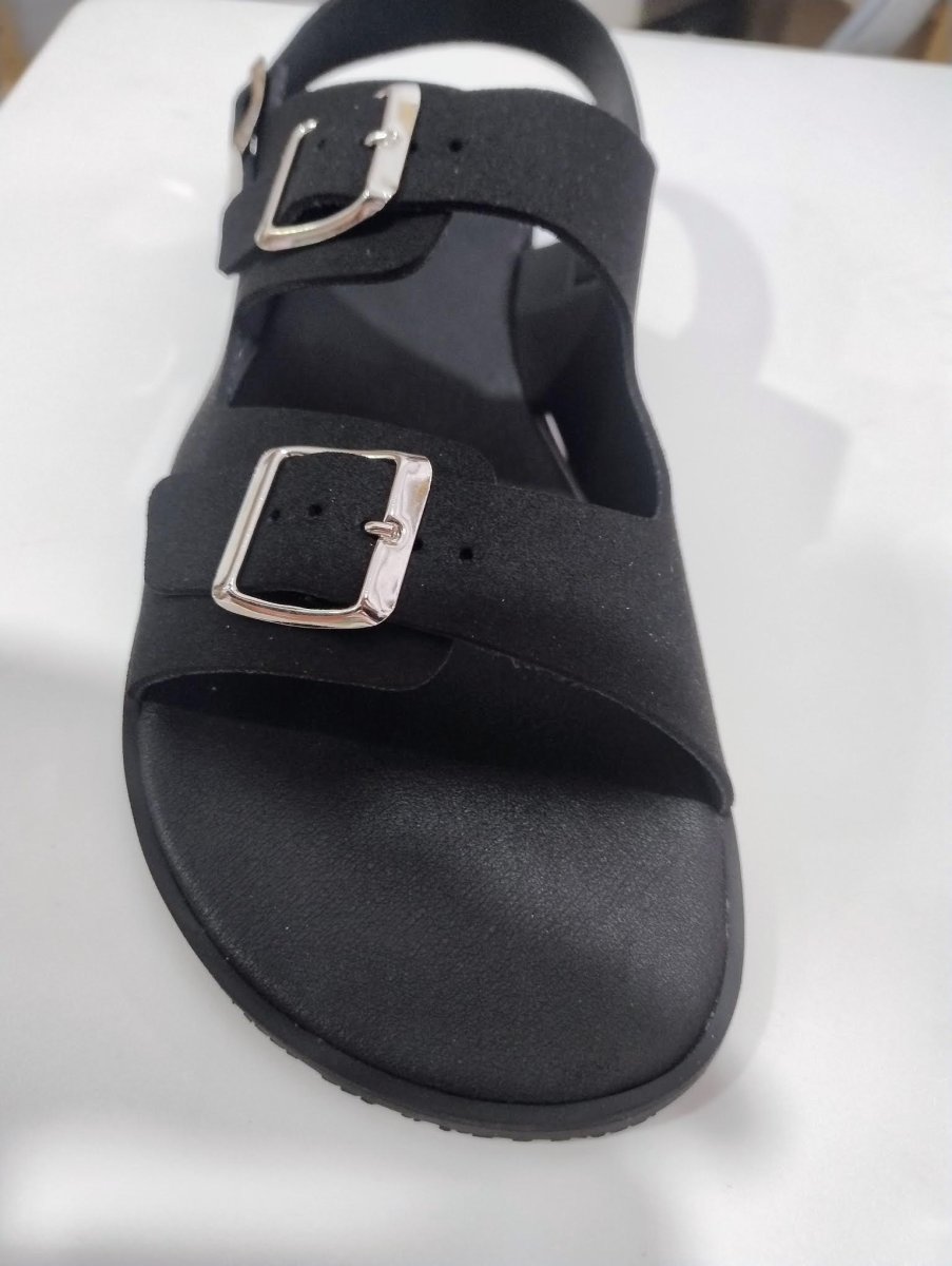 Coqueflex sandalias barefoot vegana 1560PL SUEDE 15 NEGRO (TALLA 43-47) - Imagen 4