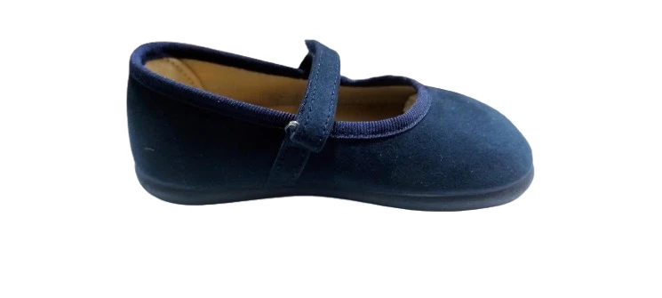 Batilas merceditas respetuosas barefoot azul marino - Imagen 3