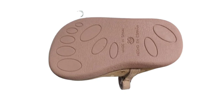 Batilas merceditas respetuosas barefoot rosa estrellas - Imagen 4