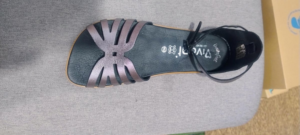 Vivant sandalias barefoot Helia met acero - Imagen 3