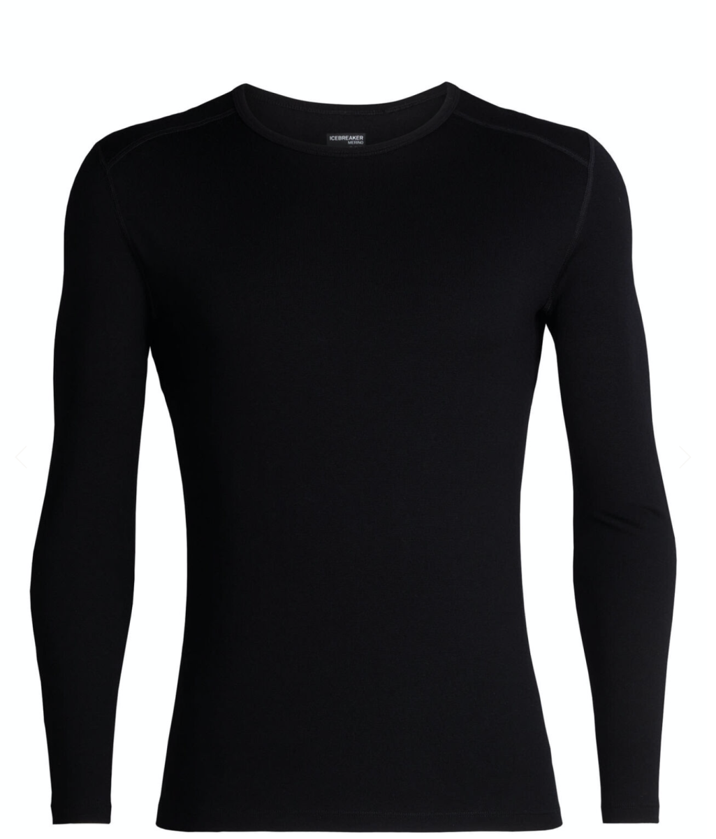 Icebreaker Camiseta Lana Merino 260 Negro