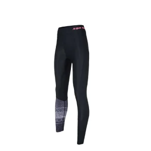 Calza Lycra Illusion Negro Mujer