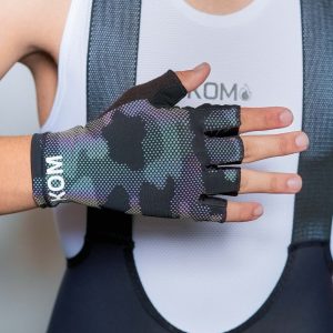 Guantes de ciclismo dedo corto Reflectivos