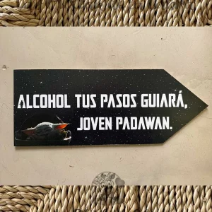 Alcohol tus pasos guiará joven padawan, Yoda