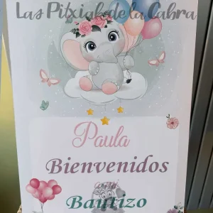 Bienvenida Bautizo Paula