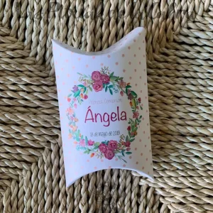 Cajitas para detalles Ángela