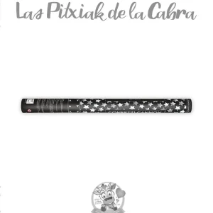 Cañón de Estrellas plateadas 60 cm.