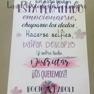 Bienvenidos Morados Rocio y Harolt