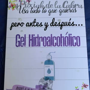 Cartel Gel Hidroalcohólico