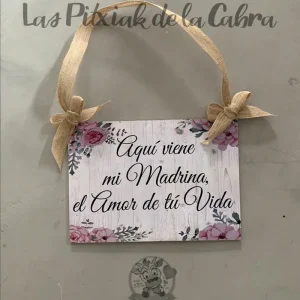 Cartel Boda TALLA XS