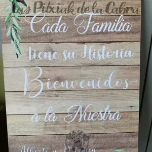 Cartel Bienvenida Olivo