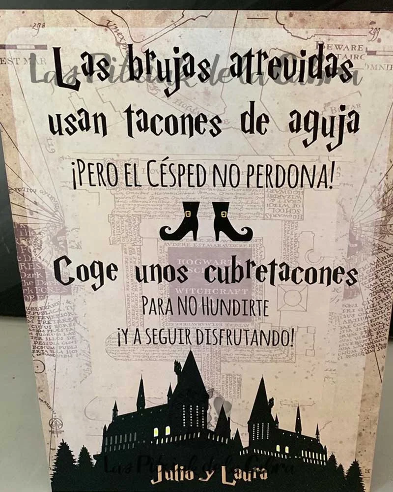 Cartel Tacones Julio&Laura - Imagen 2