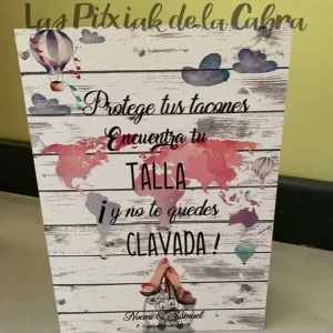 Cartel Tacones Viaje