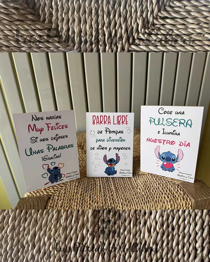 Cartel firmas Stich - Imagen 3