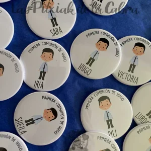 Chapas Comunión Hugo