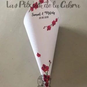 Conos Orquídeas Samuel y Mélody