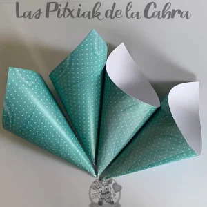 Conos Turquesa Topitos