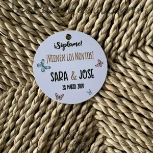 Etiquetas Sara Sóplame